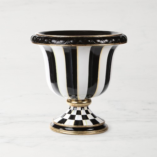 MacKenzie-Childs Courtly Stripe Urn Simolary simolary.com