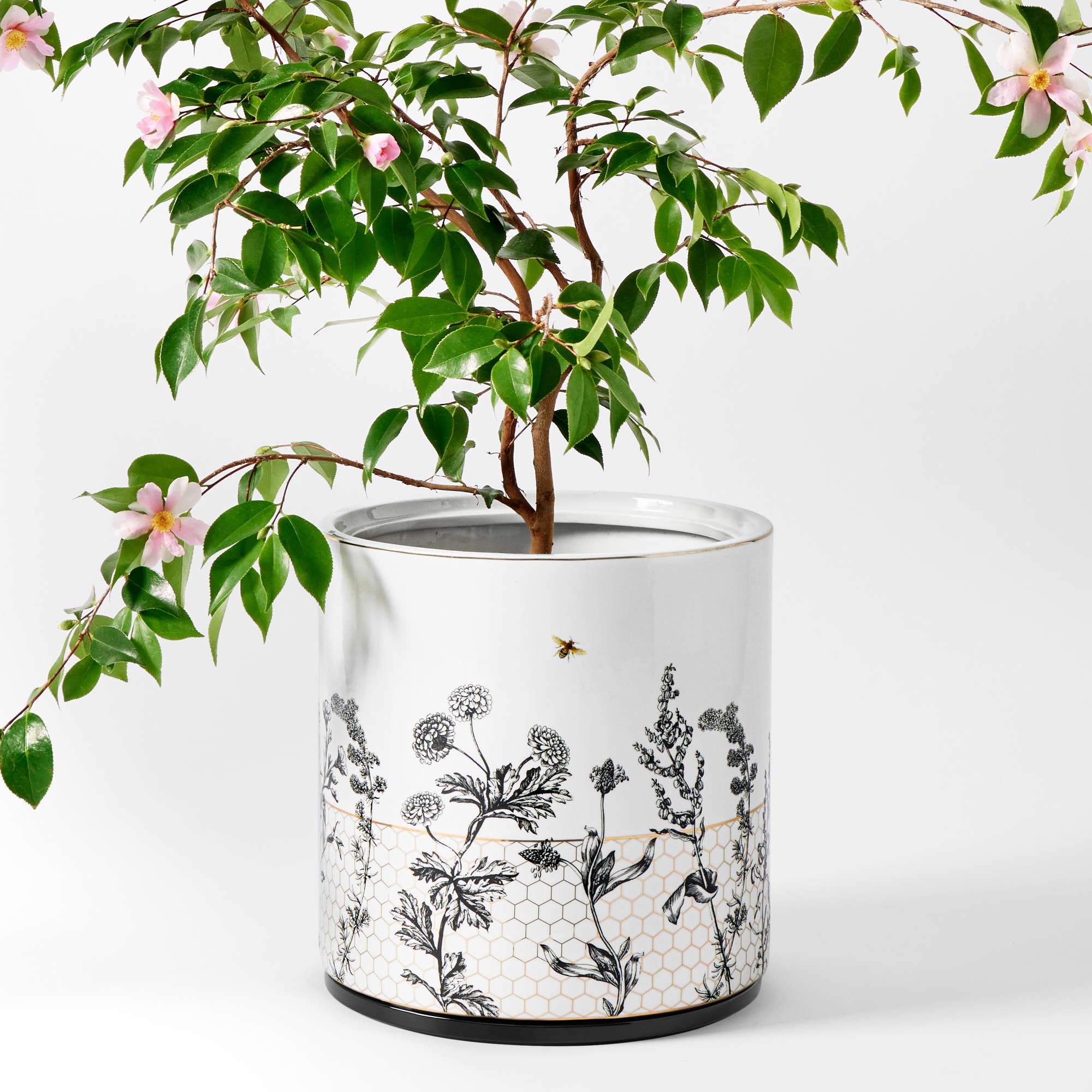 Honeycomb Ceramic Planter Collection Simolary simolary.com