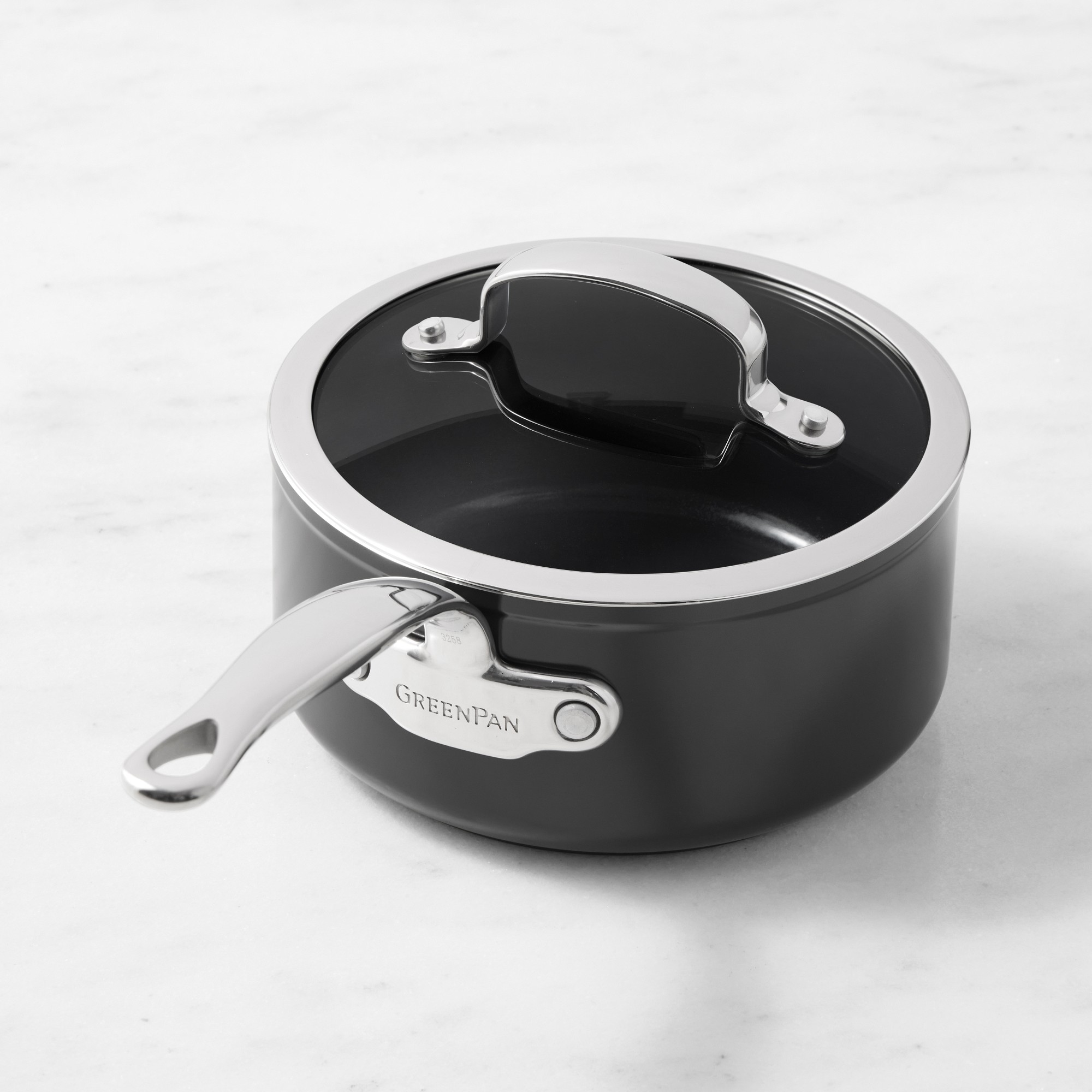 GreenPan Premiere Max Ceramic Nonstick Saucepan, 2-Qt. Sansujyuku sansujyuku.com