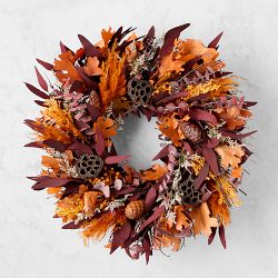 Autumn Protea Dried Wreath, 20'