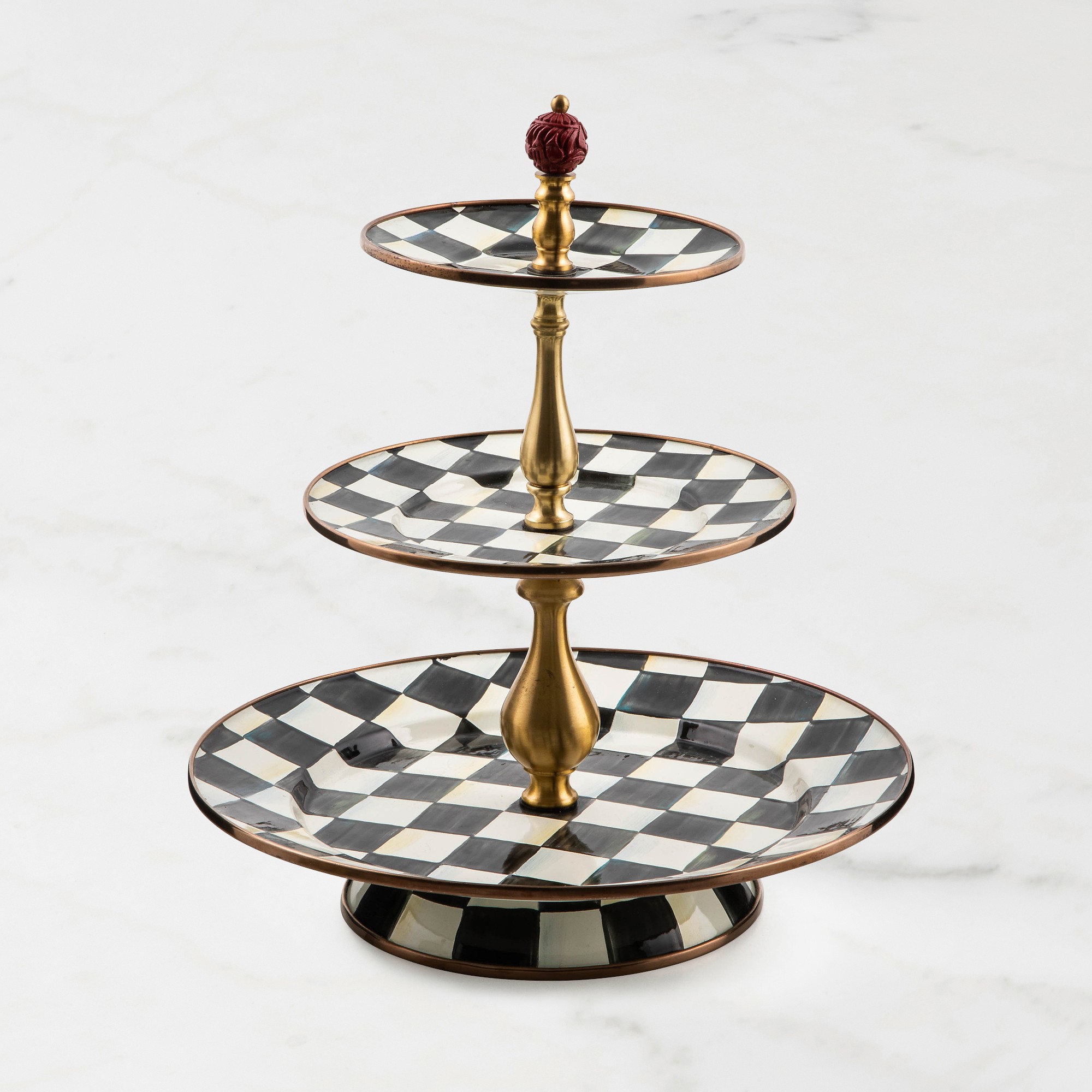 MacKenzie-Childs 3-Tiered Stand Simolary simolary.com 5