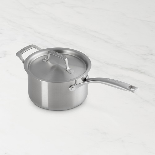 Le Creuset Essential Stainless-Steel Saucepan Simolary simolary.com