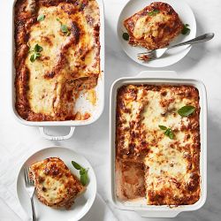 Classic Meat and Cheese Lasagna Duo