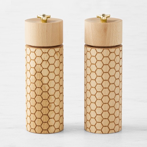 Honeycomb Wood Mills Set, 6″ Simolary simolary.com