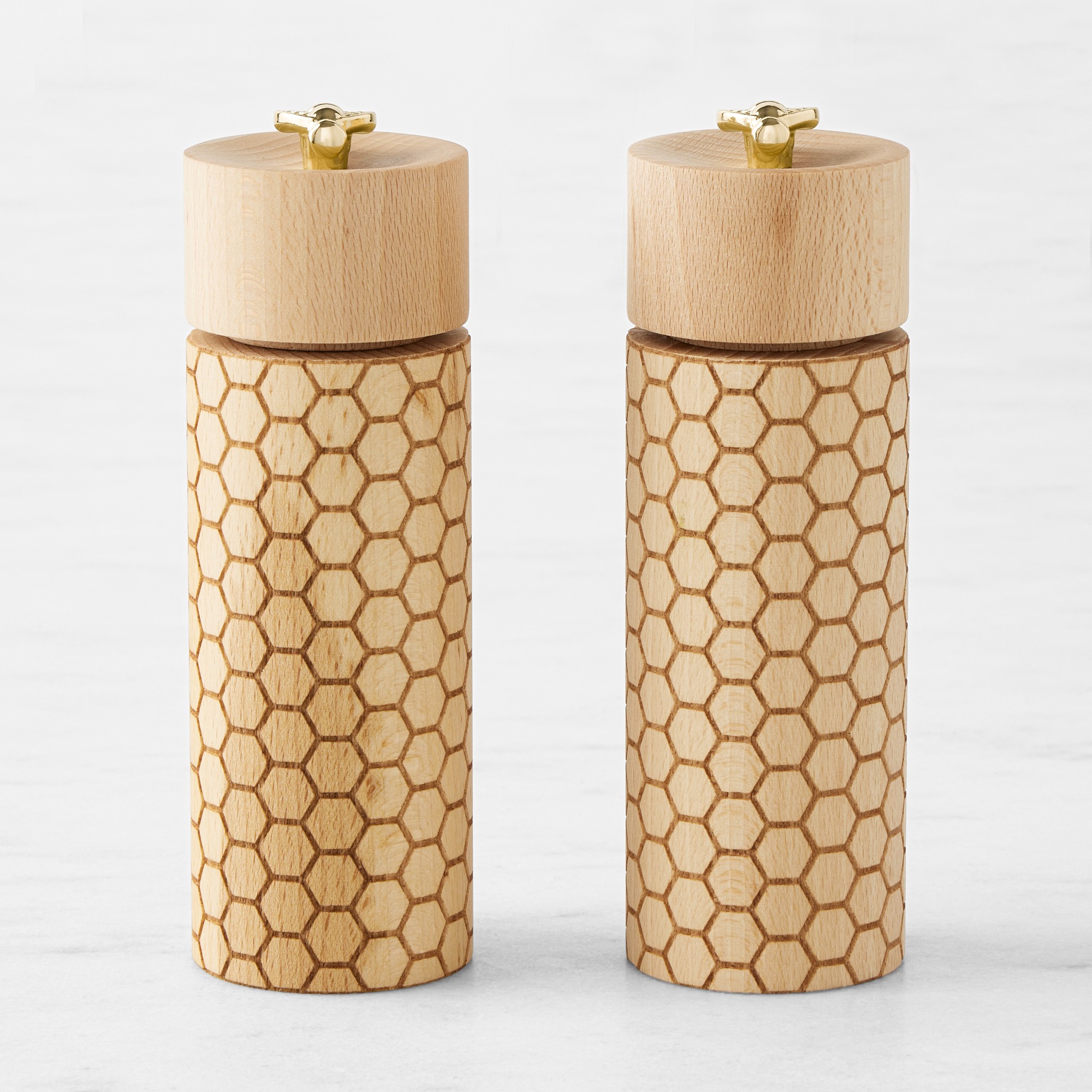 Honeycomb Wood Mills Set, 6″ simolary.com 5 Honeycomb Wood Mills Set, 6″ Simolary simolary.com 5
