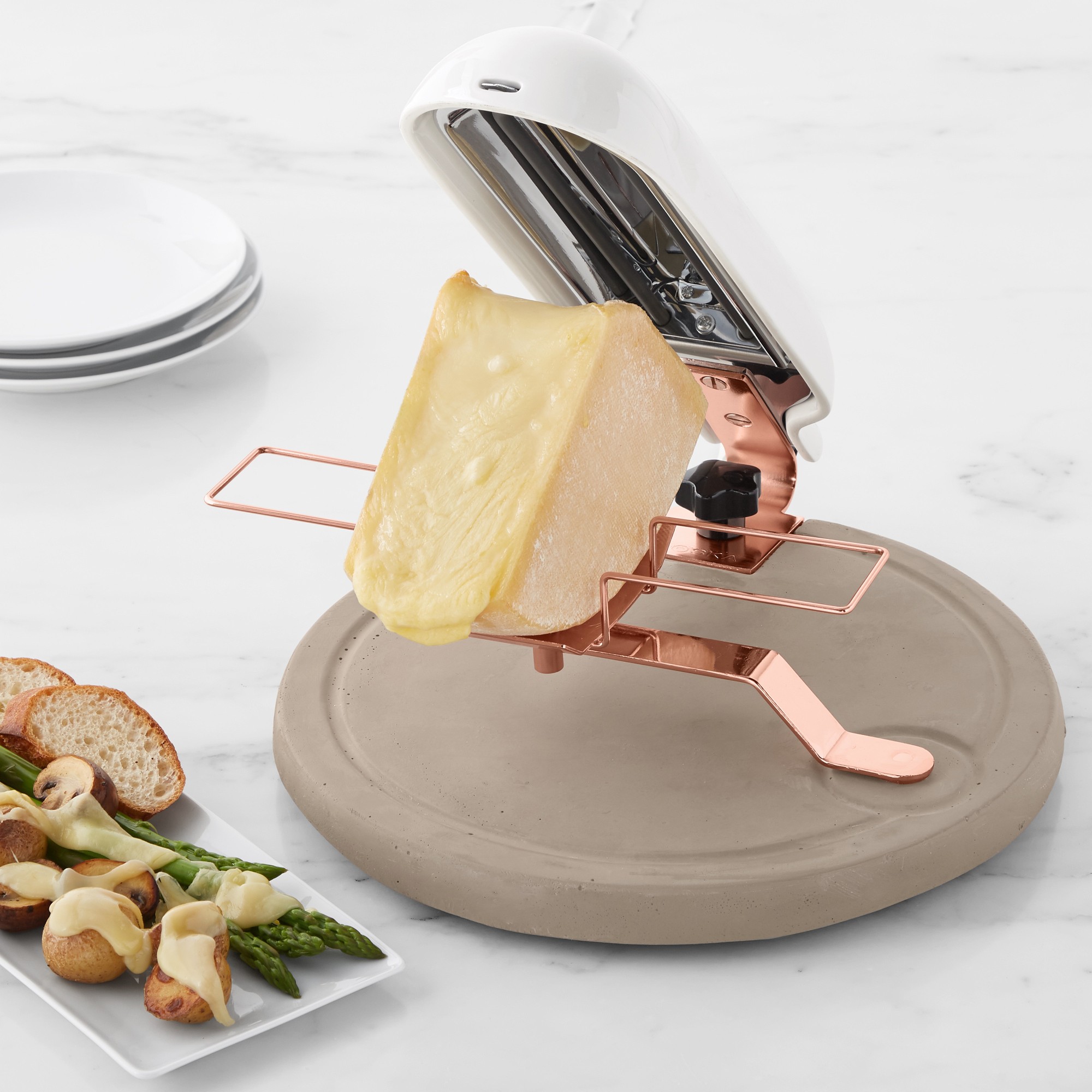 Boska Raclette Quattro Concrete Simolary simolary.com