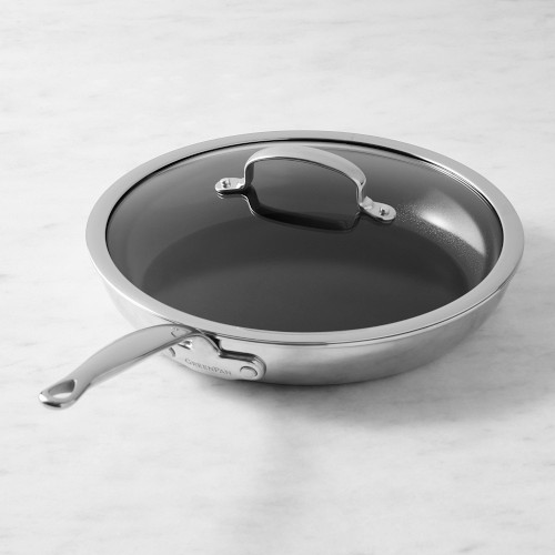 GreenPan Premiere Max Stainless-Steel Ceramic Nonstick Fry Pan with Lid Simolary simolary.com 6