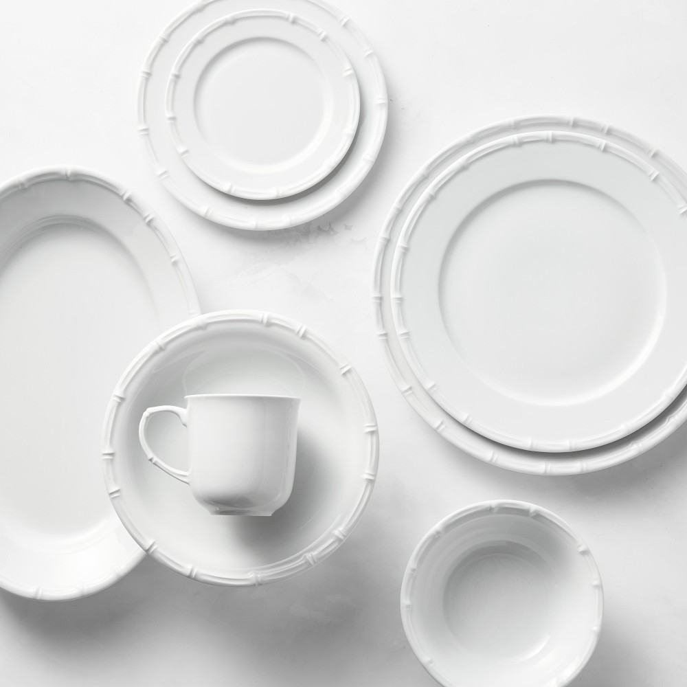Pillivuyt Bamboo Porcelain Dinnerware Collection by Williams Sonoma Home