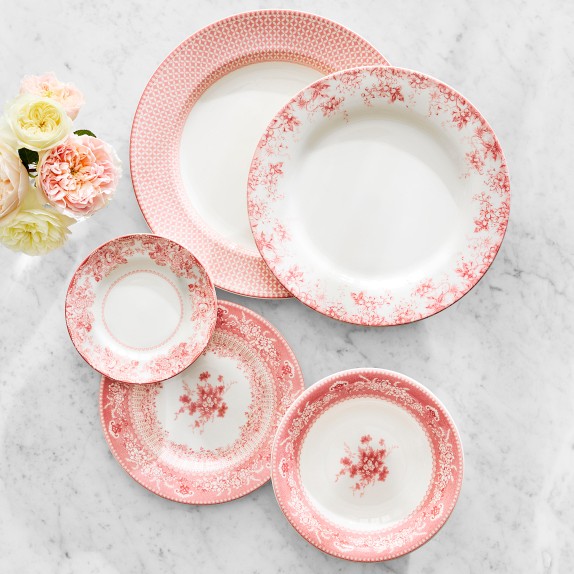 English Floral Dinnerware Collection by Williams Sonoma Home