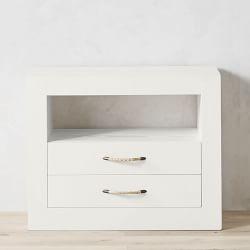 Malta 2-Drawer Nightstand (34")