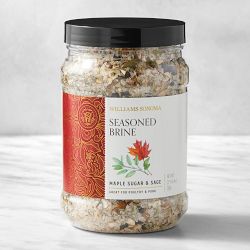 Williams Sonoma Maple Sugar Sage Turkey Wet Brine
