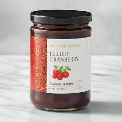 Williams Sonoma Jellied Cranberry, Classic Recipe, Set of 2