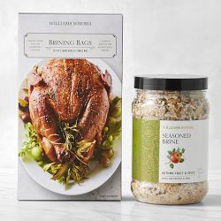 Williams Sonoma Autumn Fruit & Spice Turkey Brine with Brining Bags