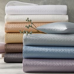 Matouk® Basketweave Quilt &amp; Shams
