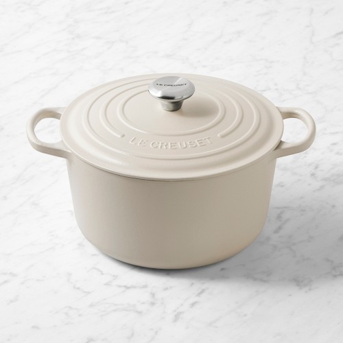 Le Creuset Enameled Cast Iron Signature Deep Round Oven, 6.5-Qt., Brioche