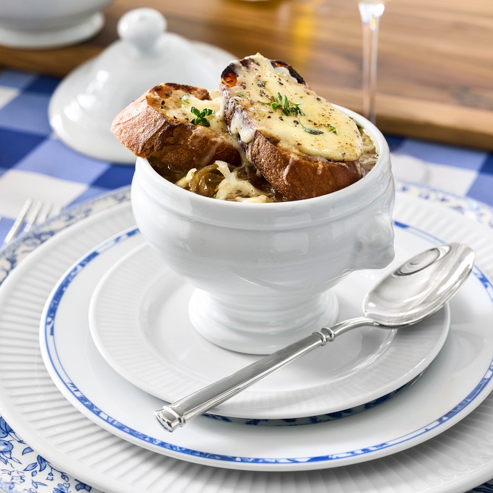 Apilco Lion's Head Soup Bowls & Tureen | Williams Sonoma
