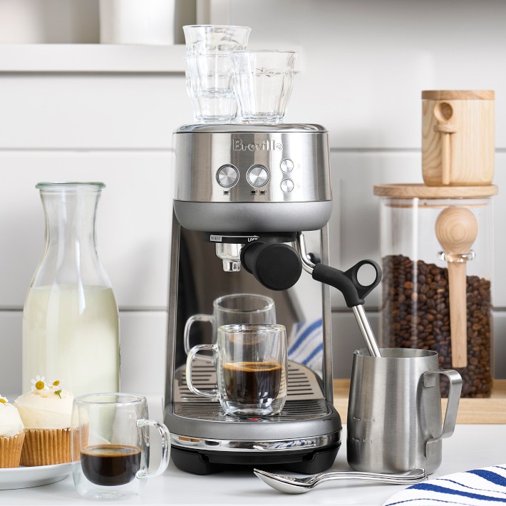 Breville Bambino Espresso Machine in Stainless Steel | Williams Sonoma