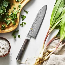 Miyabi Black Santoku Knife, 5 1/2"