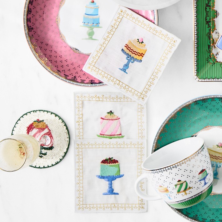 Celebration Dessert Plates, Set of 6 | Williams Sonoma