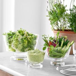 し*お様 コロシアム Colosseum　サラダソーサー　オートミールボウル　2 Coliseum Glass Serving Bowls | Williams Sonoma