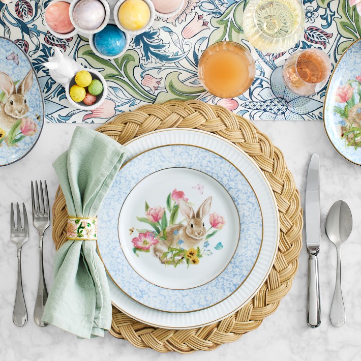 AERIN x Williams Sonoma Braided Woven Charger | Williams Sonoma