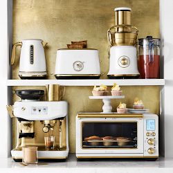 Breville Luxe Kettle &amp; Toaster Set Brass Collection