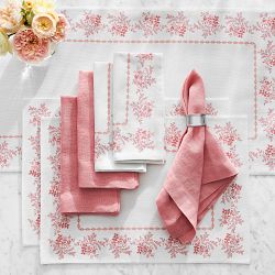 English Floral Napkins, Set of 4