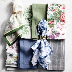 Spring Floral Napkins, Set of 4