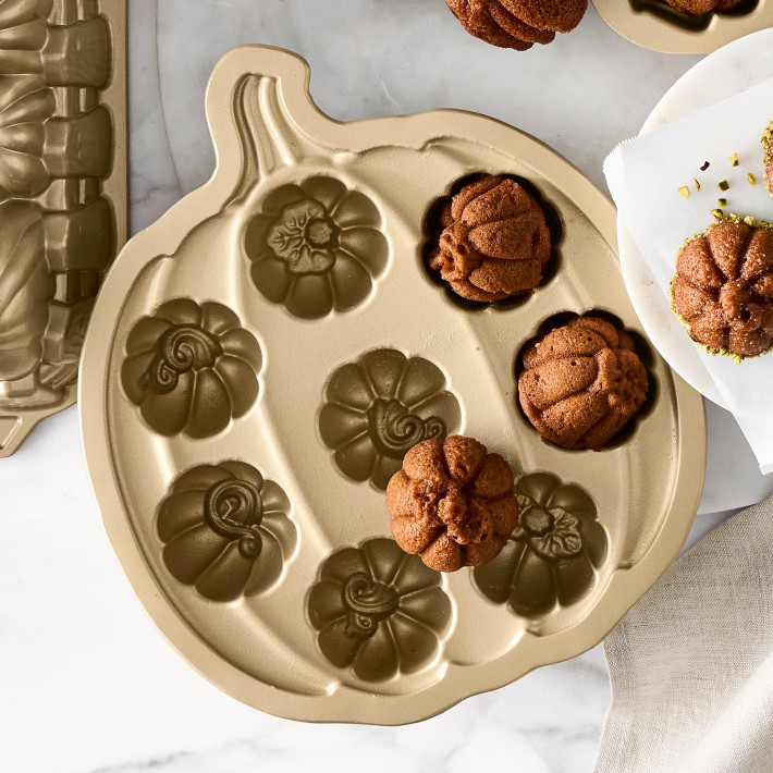 Nordic Ware Nonstick Cast Aluminum Pumpkin Bitelet Pan | Williams