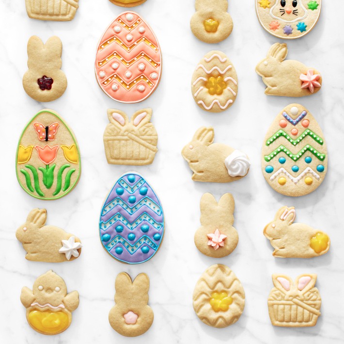 Easter Thumbprint Cookie Cutters Set of 5 | Williams Sonoma