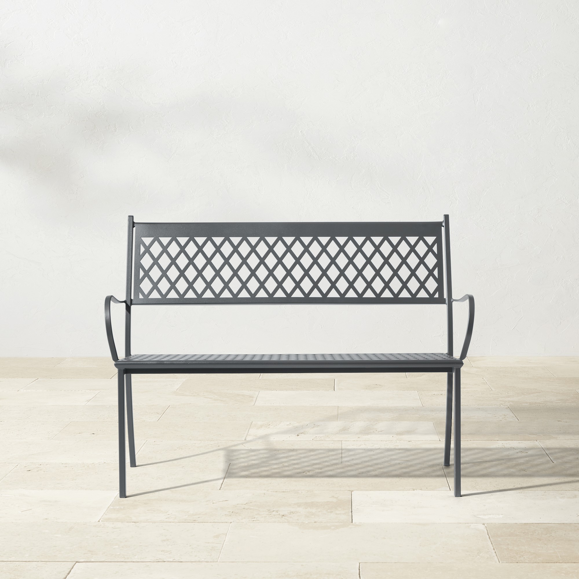 Summerton Outdoor Metal Bench (50″) Simolary simolary.com