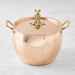 Ruffoni Historia Disney© Hammered Copper Stockpot with Mickey Knob, 7.5-Qt.