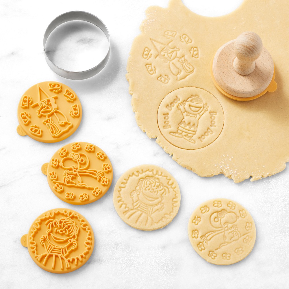 PEANUTS x Williams Sonoma Great Pumpkin Silicone Cookie Stamps