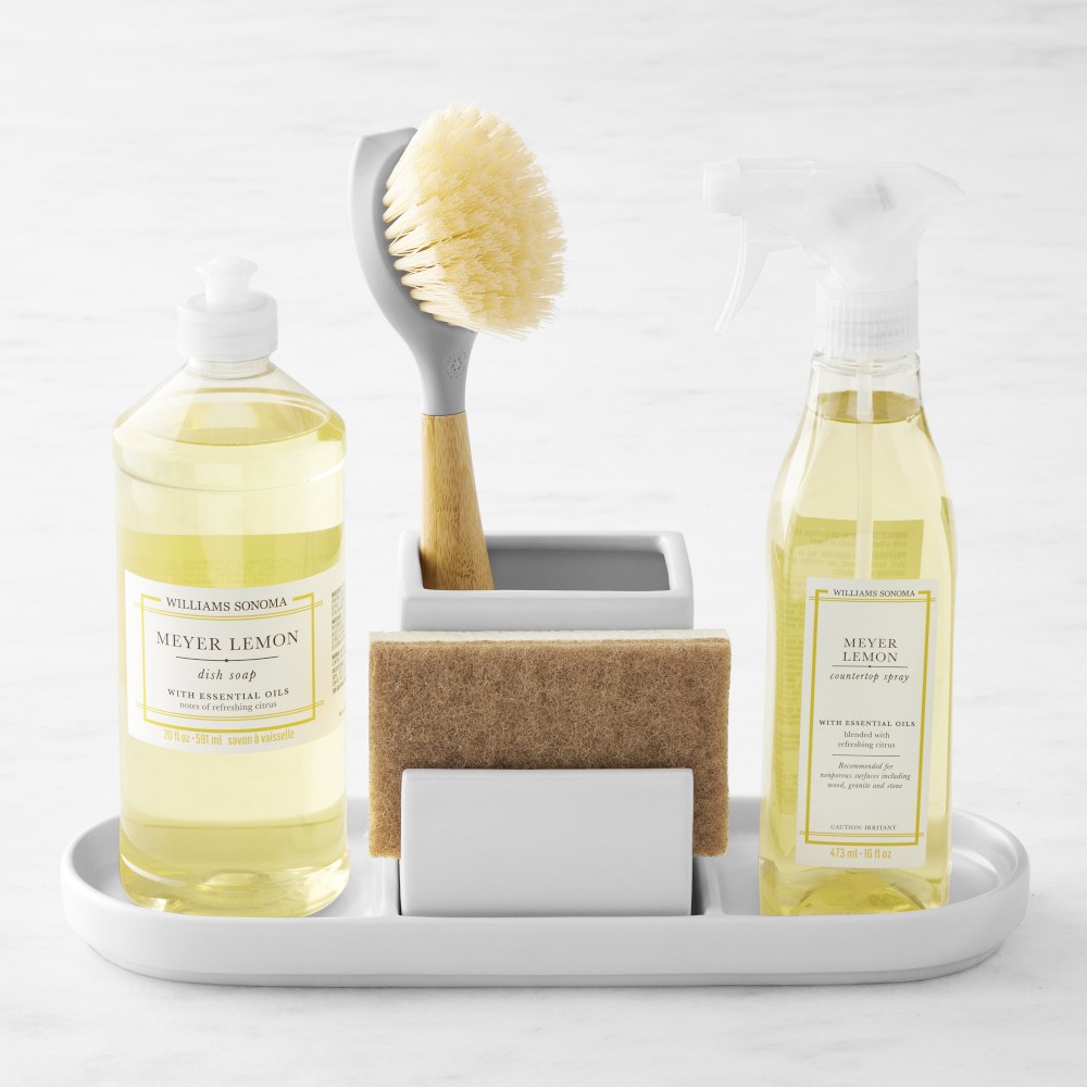 Hold Everything Double Sink Caddy - White