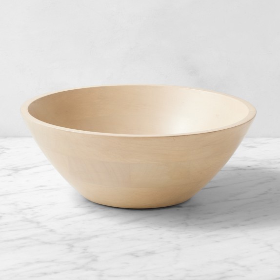 Mango Wood Salad Bowl and Servers by Williams Sonoma Home