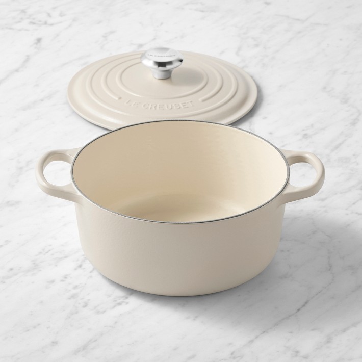 LE CREUSET ミルクパン クリーム色 le-creuset-signature-enameled-