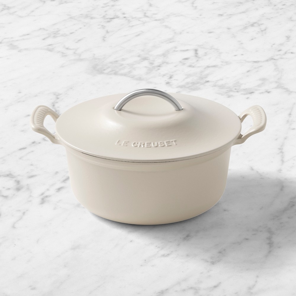 Le Creuset タジン鍋 クリーム色 31センチ Le Creuset Modern Heritage 5-Qt Round Dutch Oven | Williams Sonoma