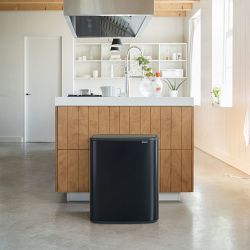 Brabantia Bo Touch Top Can, 16 Gallons