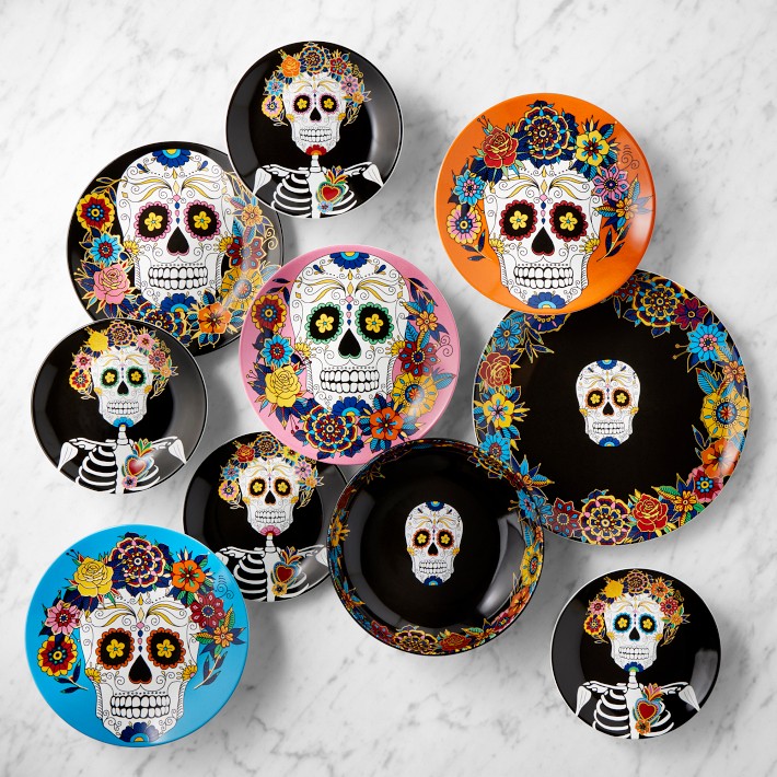 Day of the Dead Skeleton Platter | Williams Sonoma