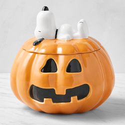 PEANUTS™ x Williams Sonoma Halloween Cookie Jar