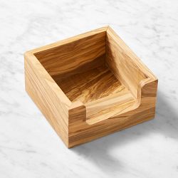 Olivewood Cocktail Napkin Holder