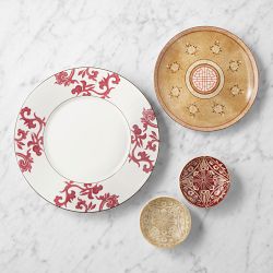 Lotus Bloom 12-Piece Dinnerware Set