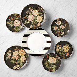 Sanderson x Williams Sonoma Botanical Reverie 12-Piece Dinnerware Set