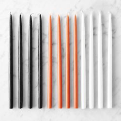 Halloweeen Tiny Taper Candles, Set of 12