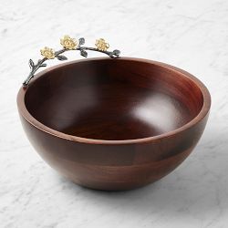 Floral Vine Salad Bowl
