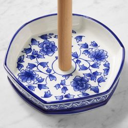 Chinoiserie Porcelain Paper Towel Holder