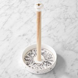 Honeycomb Porcelain Paper Towel Holder