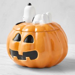 PEANUTS™ x Williams Sonoma Halloween Cookie Jar