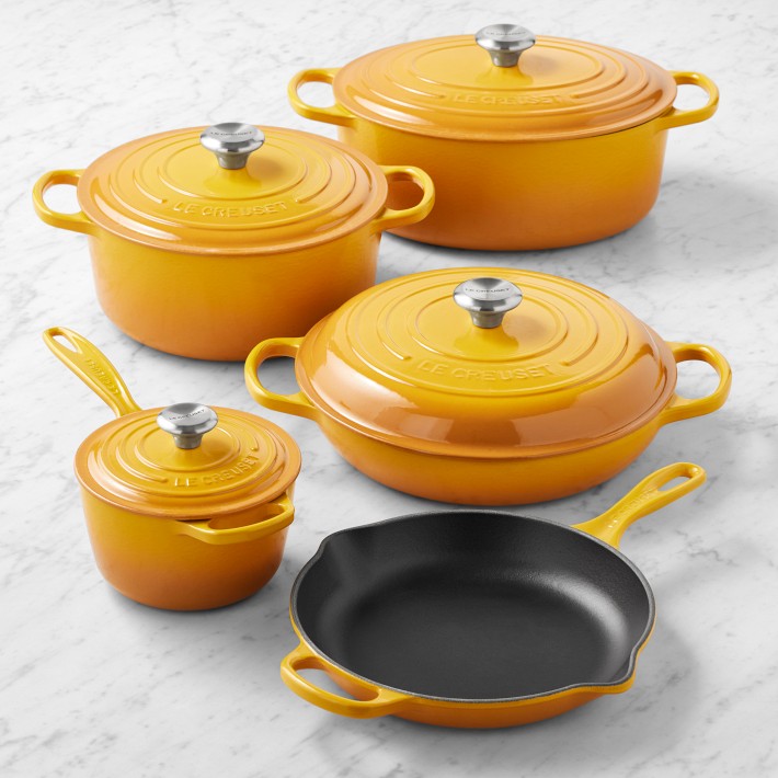 Le Creuset Signature 10-Piece Cookware Set | Williams Sonoma