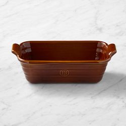 Emile Henry French Ceramic Potter Loaf Pan, Caramel